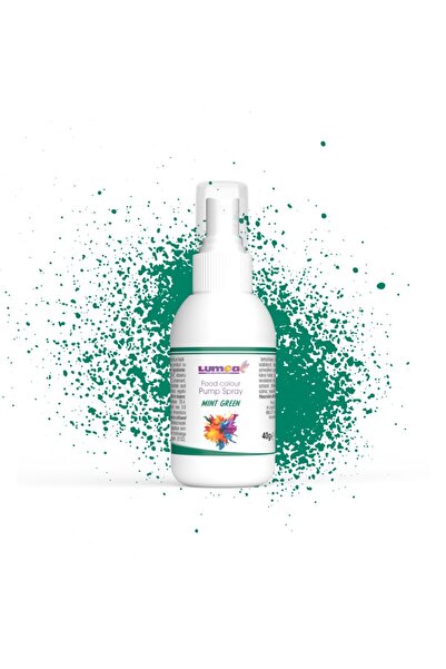 Lumea Colorant alimentar lichid Verde Menta pe baza de apa cu pulverizator, 40g -