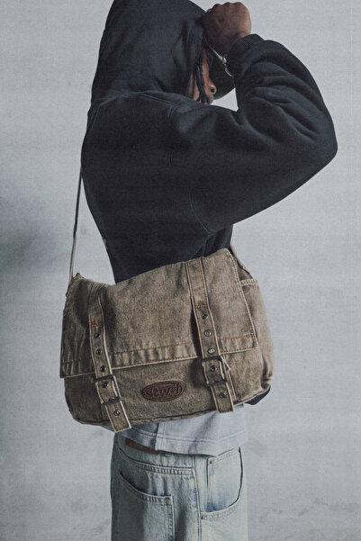 Pull & Bear STWD kot çapraz askılı çanta