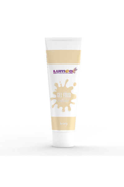 Lumea Colorant alimentar gel Ivory, tub, 30g -