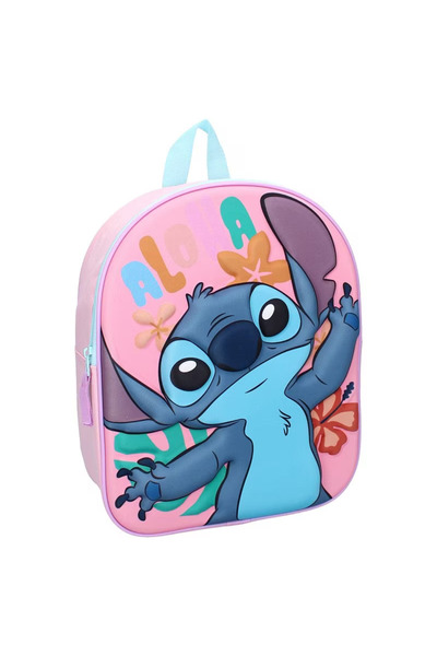 Stitch 3D σακίδιο για παιδιά, 32x11x26 cm, ενισχυμένο, ρυθμιζόμενοι ιμάντες, ...