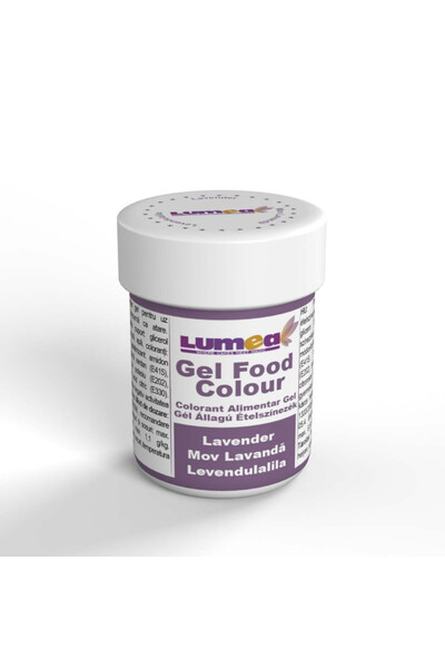 Lumea Colorant alimentar gel Mov lavanda, 30g -