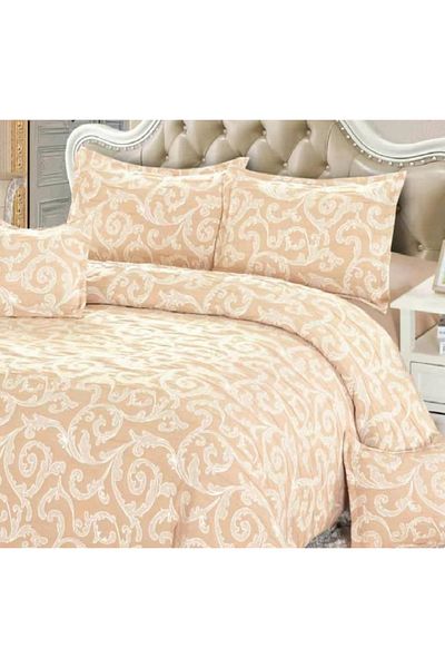 CHIRASO CHIRASO Linen, Crepe Muslin, Microfiber, Sheet 220x240 cm, Duvet Cover, 4 Pillowcases