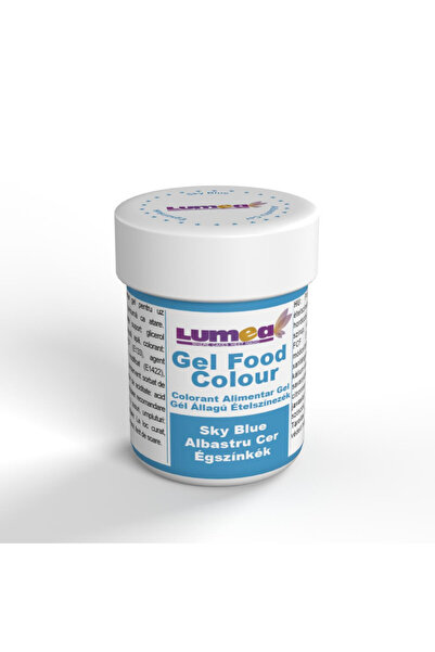 Lumea Colorant alimentar gel Albastru cer, 30g -