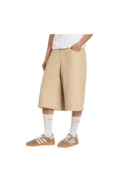 adidas JX8762-K Fb Utility Jort Γυναικείο σορτς και κρέμα Capri