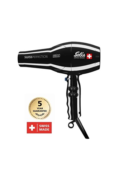 SOLİS Uscător de păr profesional, Solis, Swiss Perfection, 2300 W, negru
