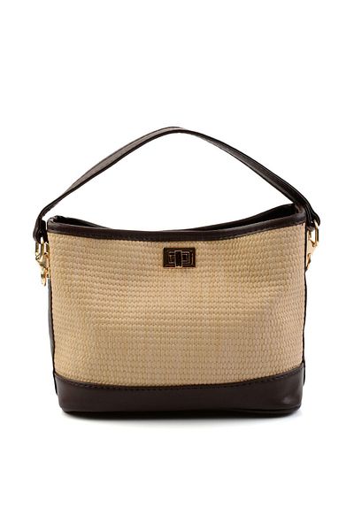 Bambi Beige Brown Women's Handbag C06569000128