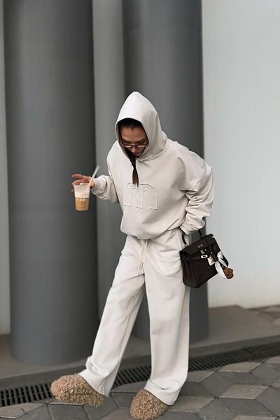 Fashiontayt 3 Thread Inner Fleece Bottom Top Suit