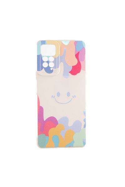 OEM Soft Waves Collection Back Cover Compatible with Xiaomi Redmi Note 11 Pro - Smile