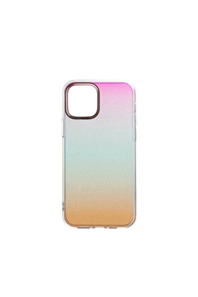 OEM Capac Protectie Spate Colectia Fashion Compatibil Cu iPhone 12 Pro - Rainbow