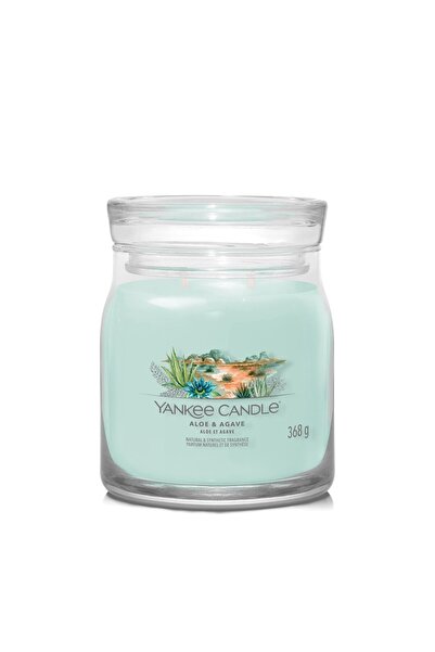 Yankee Candle Aloe și Agave - Borcan Mediu Signature