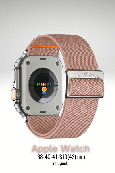 PSGT Apple Watch Band Uyumlu 38-40-41mm ve S10 S11 42mm Climber Kordon Sport ...