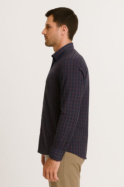 ModaPlaza Men's Long Sleeve Shirt