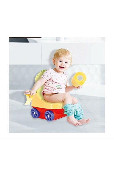 Tiny Mini Art Portable Musical Potty Training Seat, BPA-free, Green