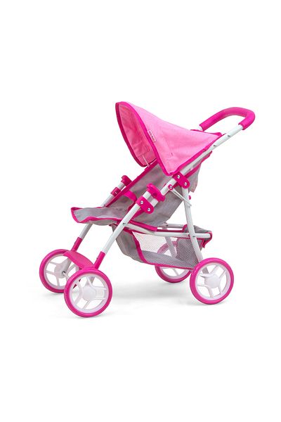 Milly Mally Natalie doll stroller, Prestige Pink
