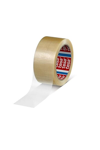 Tesa Rubber-based adhesive tape, 48 mmx66 m, transparent,