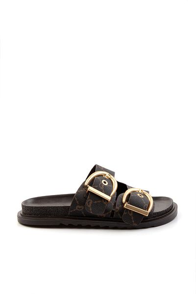 Bambi Brown Women's Slippers K04666013651