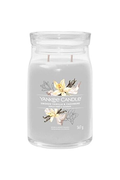 Yankee Candle Vanilie afumată și cașmir 567 g