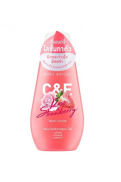 NİCE Baby Bright C&E Body Lotion Powered & Strawberry 150g