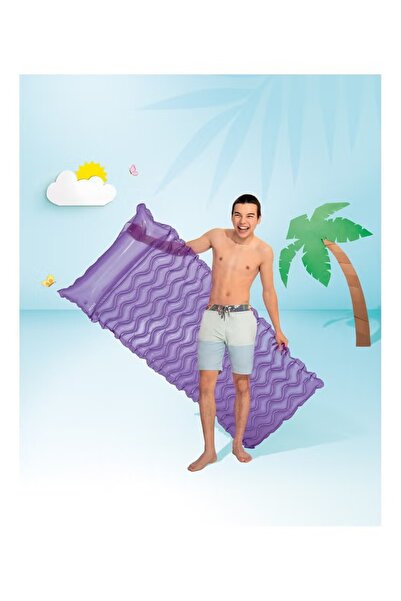 Intex سجادة أمواج قابلة للنفخ من توت آند فلوت - 229×86 سم - ألوان متنوعة