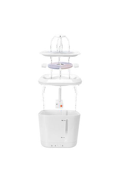 Sofia Concept Automatic Water Dispenser, Smart WIFI, 2.5L, For Cats/Dogs, Ultra-Silent, Water Lack Alarm, White