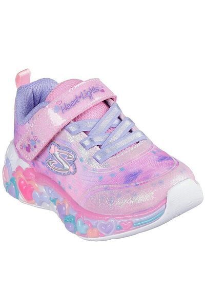 SKECHERS Tenisky Eternal Heart Lights, růžové, dětské