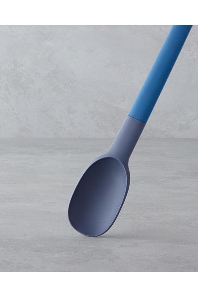 English Home Rachelle Plastic Serving Spoon Serving Utensil 32 cm Blue - Gray (4.08.2025)