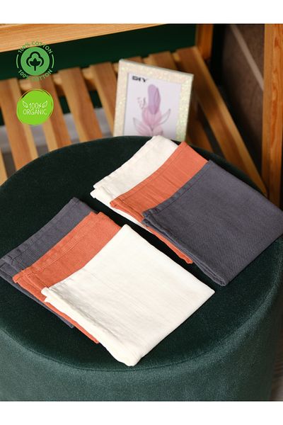 DeviCoo 100% Cotton Organic Muslin Baby Mouth Wipe