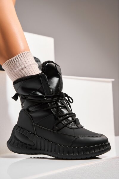 Joana Ghete Dama Imblanite Negre din Piele Ecologica Melanye