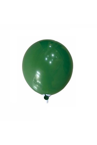 SDX Market Set de 100 de baloane din latex, verde închis, retro, 30 cm