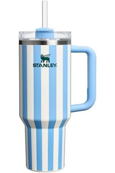 Stanley Quencher H2.0 Tumbler with Handle and Straw 40 oz | FlowState 3-Position Lid | Cup Holder Co