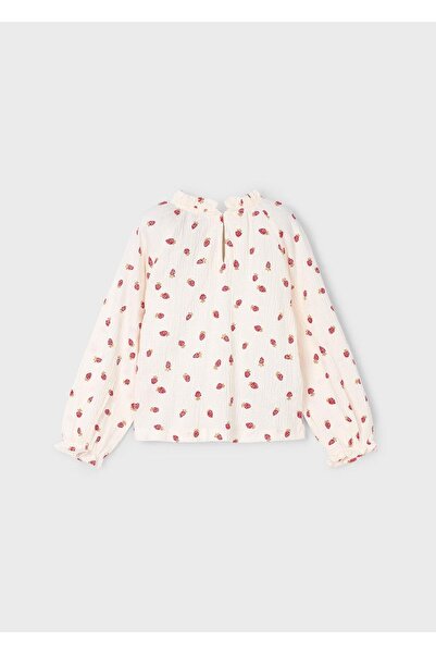 MAYORAL Kız Çocuk Çilekli Bluz
