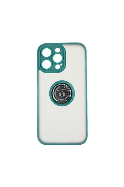 OEM Capac Protectie Spate Colectia Soft Shape With Ring Compatibil Cu iPhone ...