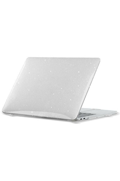 hk Macbook Air 13.6 Inç 2025 A3240 M4 Uyumlu İşlemcili Koruma Kılıfı Parlak S...