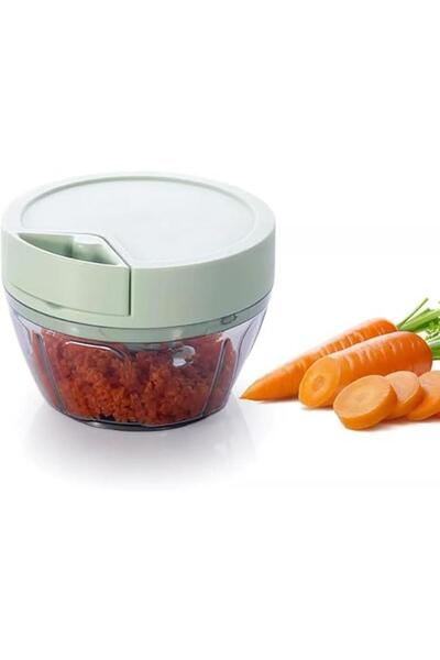 Tradeo Manual Vegetable Cutter & Garlic Masher, Multifunctional Food Chopper for Meat, Veggies & More