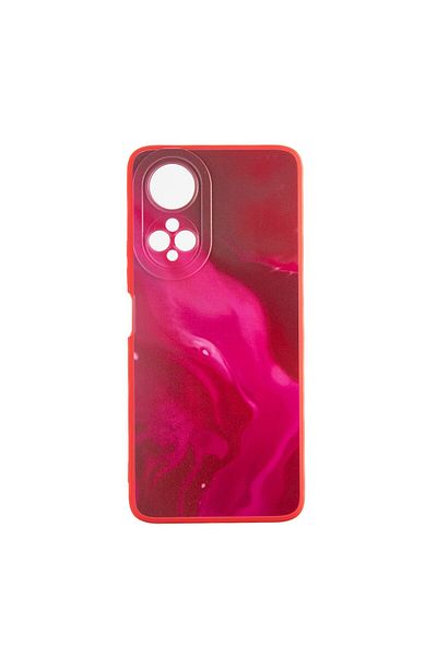OEM Capac Protectie Spate Colectia Soft Waves Compatibil Cu Honor X7 4g - Rosu