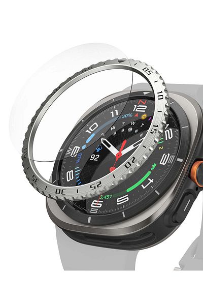 Ringke Samsung Galaxy Watch Ultra 47mm Case Cover | Bezel Styling + Glass Combo | 47-01