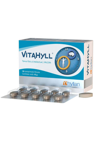 Hyllan Pharma Vitahyll, 30 Comprimate, Hyllan Pharma