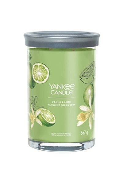 Yankee Candle Perfumed Candle Tumbler Signature, YANKEE CANDLE, Vanilla and Lime