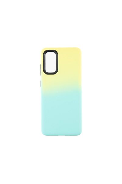 OEM Capac Protectie Spate Colectia Gradient Compatibil Cu Samsung Galaxy S20 - Galben
