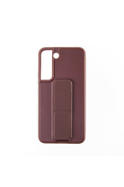 OEM Capac Protectie Spate Colectia Stand Compatibil Cu Samsung Galaxy S22 - Maro