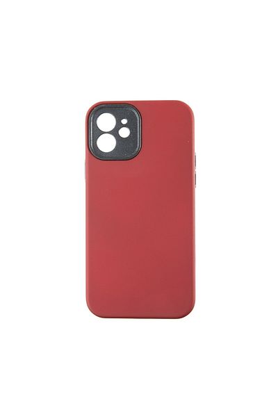 OEM Colourful Collection Back Cover Compatible with iPhone 11 - Dark Red
