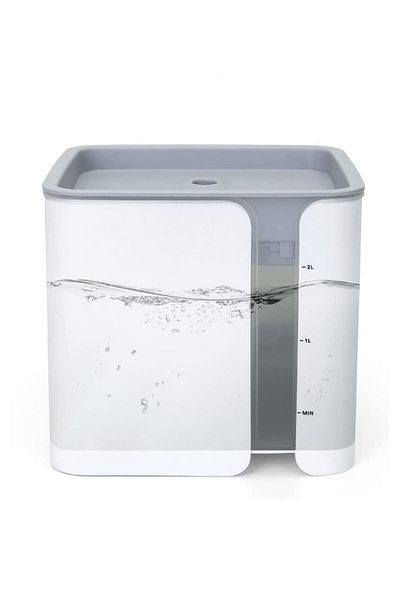 Sofia Concept Dispenser Apa Automat Sofia CONCEPT®, Pentru pisici si caini, 3 Filtre Carbon, 2 L, Alb/Gri