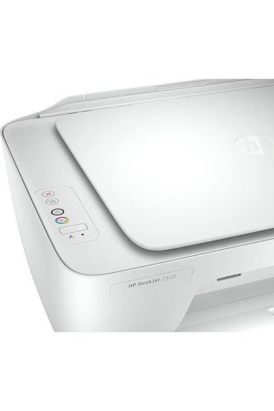 HP DeskJet 2320 All-in-One Printer – Print, Scan, Copy | Compact USB Plug-in Printer – White