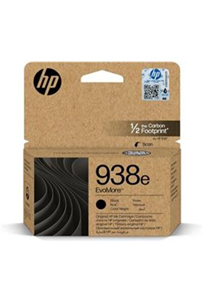 HP 938E Black Black High Capacity Cartridge 4S6Y2Pe