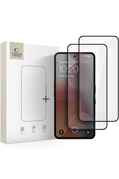 Tech-Protect Protector de ecran FIT+ pentru Nothing Phone (3a) / Phone (3a) Pro, sticlă securizată, complet glu