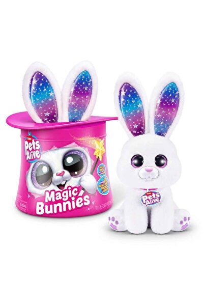 Pets Alive Sesli ve Işıklı Pets Alive İnteraktif Sihirli Tavşan Peluş PEL0500...