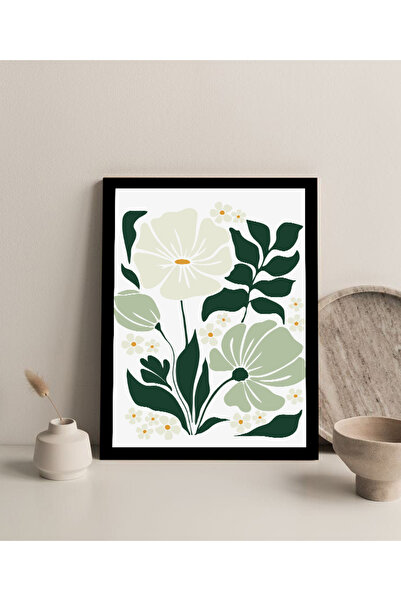 Harikabirev Безрамкова рамка - MDF картина (абстрактно цвете) 1 |ÇTKMDF