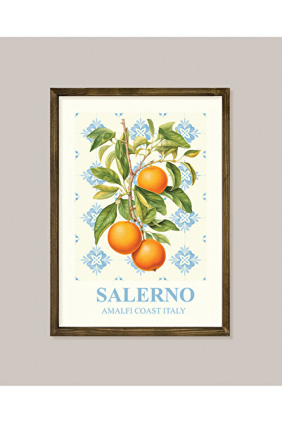 Vetro Design Poster înrămat cu portocale din Salerno