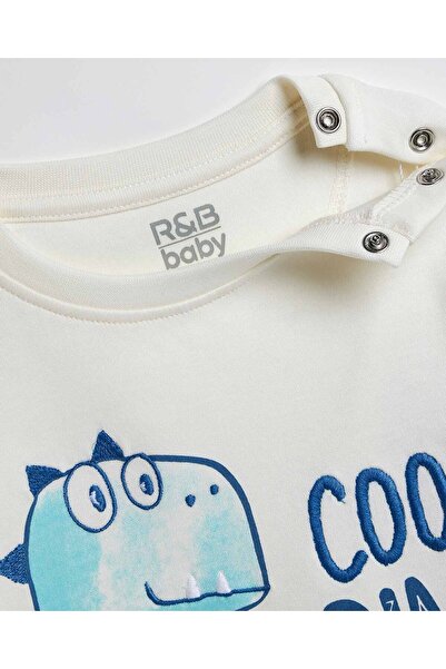 R&B Embroidered T-Shirt and Joggers Set