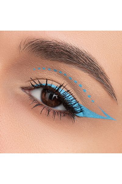 Muah Oční stíny Hype na vodní bázi - Candy Blue